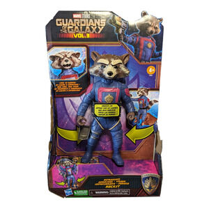 Marvel Studios Guardians of The Galaxy Vol. 3 Outrageous Rocket 8" Figure NIB